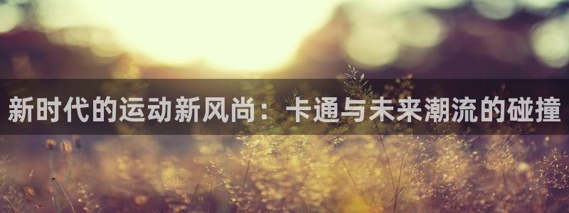 fb体育五金厂：新时代的运动新风尚：卡通与未来潮流的